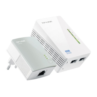 TP-LINK STARTER KIT POWERLINE AV600 WIRELESS N 300MBPS